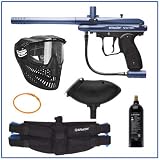 Spyder Classic Series Victor Paintball Marker Package Blue Combo B