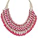 Eyourlife Hot Fashion Retro Jewelry Pendant Knit Chain Choker Chunky Statement Bib Necklace