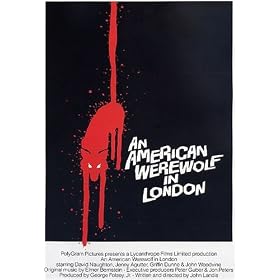 An American Werewolf in London Vintage Horror Movie Poster