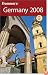 Frommer's Germany 2008 (Frommer's Complete)