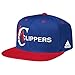 NBA Los Angeles Clippers Men's Team Nation Snapback Hat, One Size, Blue/Red