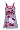 Hello Kitty - Black Stripe Sleep Tank Dress for women - Small