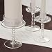 Glass Pedestal Unity Candle Stand