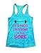 Womens Burnout Tank Top It's Not Swagger Im Just Sore Workout Gym Shirt