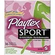 Playtex Sport Tampon Super, Unscented, 16-Count Box (3 Pack)