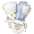 Trend Lab Blooming Bouquet Bib Set Caterpillar