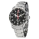 Victorinox Swiss Army Men's 241199 Classic XLS Chronograph Black Dial Watch