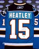 Dany Heatley autographed Hockey Jersey (San Jose Sharks)