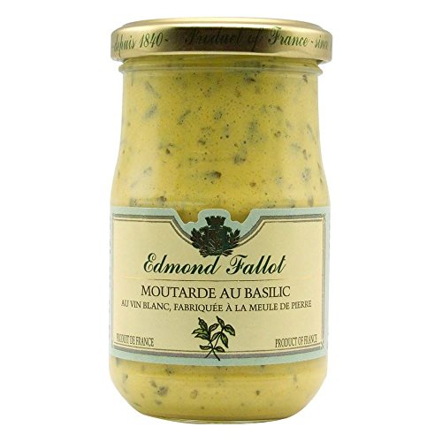 Edmond FallotDijon Mustard - Basil (210g) - Pack of 2