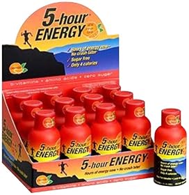 5 Hour Energy Orange, 1.93-Ounce Bottles (Pack of 12)