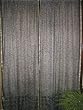 2 Gray Black Floral Motifs Silk Sari Drapes Curtains Window Panels 84 Inches