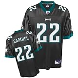 Reebok Philadelphia Eagles Asante Samuel Replica Alternate Jersey Extra Large