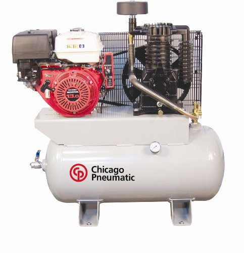 Chicago Pneumatic RCP-1130G 11 HP 30 Gallon Two Stage Reciprocating Gas Compressors for Service Truck