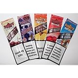 Juicy Double Wraps - 5 Packets X 2 Cigar Wraps in 5 Flavors