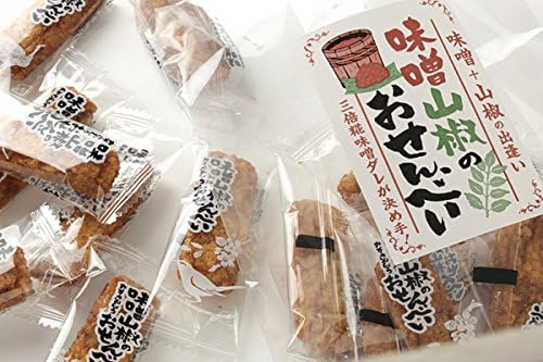 Japan Rice Cracker of Pepper Miso Senbei