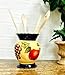 Tuscany Garden Colorful Hand Painted Mixed Fruit, Kitchen Utensil Holder with Tools, 89238 by ACK