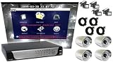 4 Channel Hexaplex Standalone DVR Package/Surveillance System H.264 (Monitor NOT Included)