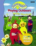 Books : "Teletubbies": Playing Outdoors - A Big Sticker Storybook (Teletubbies big sticker storybook)