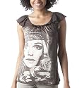 Promod Flie&szlig;endes Print-T-Shirt