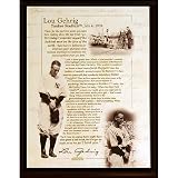 Steiner Sports MLB New York Yankees Lou Gehrig Speech 8 x 10-inch Plaque
