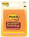 Post-it Super Sticky Notes, Assorted Colors - 3 ea