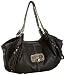 KATHY Van Zeeland Disco Daisy A-Line Tote,Black,one size