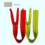 YKK Invisible Zipper 18″ Beige