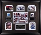 Rusty Wallace Framed 6-Photo Collage w/ Metal and Suit