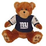 New York Giants Soft Plush Stuffed Animal Sitting Jersey Bear