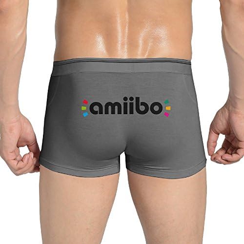 LOVVER94 Men's Lucas Amiibo Logo Underwear Underpants L Ash