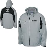Reebok Oakland Raiders Youth Shuttle Midweight Jacket- Grey
