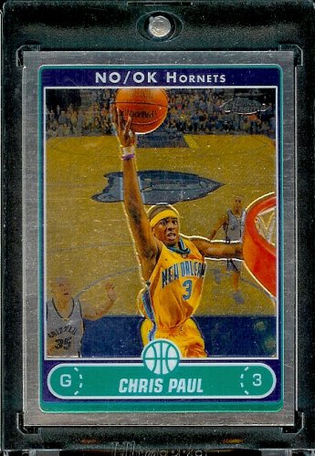 2006 07 Topps Chrome #3 Chris Paul New Orleans Hornets Basketball Card - Mint Condition - In Protective ScrewDown Case!
