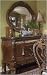 Kitchen & Housewares : AICO Eden Sideboard and Mirror Set in Amaretto 60007 / 60067