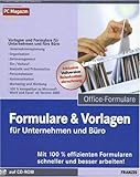 Formulare & Vorlagen für Unternehmen und Büro