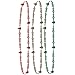 Amscan Ho Ho Ho Bead Necklace, 6 Ct. | Christmas Accessory