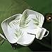 Corelle Square Round 16-Piece Dinnerware Set, Bamboo Leaf, Service for 4