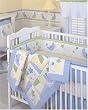 Sumersault Moon & Stars 4 pc Crib Set