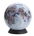 3D球体パズル 240ピース 月球儀 -THE MOON-【光るパズル】 (直径約15.2cm)