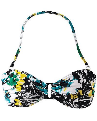 Bandeau bikini top