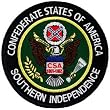 Confederate States of America CSA Embroidered Patch Civil War Rebel Iron-On Emblem