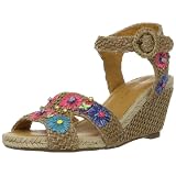 [ツモリ チサト ウォーク] tsumori chisato WALK フラワーモチーフウェッジサンダル