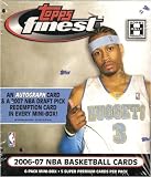 2006-07 (2007) Topps Finest Basketball Sealed Hobby Box (3 Mini Boxes with 6 Packs Including an Autograph Card & 2007 Draft Rookie Card)