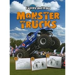 Monster Trucks (Explore & Draw)