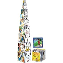 Mother Goose Building Blocks & Board Book Set
