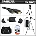 Starter Accessories Kit For The Sony Cyber-shot DSC-HX300, DSC-HX300/B Digital Camera Includes Deluxe Carrying Case + 50
