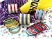 Beachcombers! Spirit Collection, Show Your Team Spirit Colors. Ethnic Glass Indian Bangles Bracelets Sets To Show Your Support