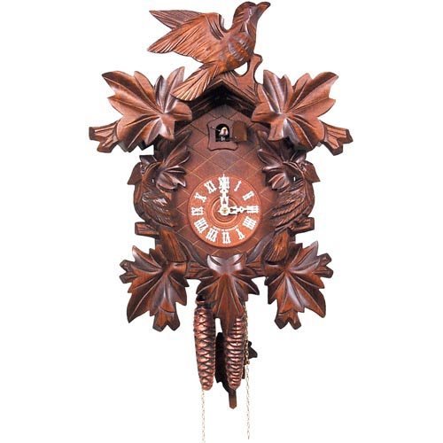 Bird and 5 Leaf - Wood