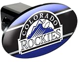 MLB Colorado Rockies Trailer Hitch Cover