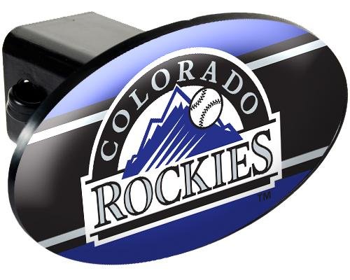 MLB Colorado Rockies Trailer Hitch Cover