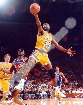 James Worthy Lakers Color 8x10